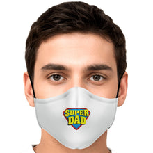 Load image into Gallery viewer, ZOOMI WEARS "SUPER DAD" FASHION FACE MASKS