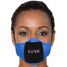 Load image into Gallery viewer, ZOOMI WEARS "HAITIAN LOVE" FASHION FACE MASKS-UNISEX
