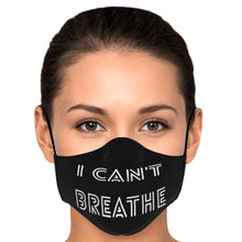 Load image into Gallery viewer, ZOOMI WEARS "CAN'T BREATHE" FACE MASK