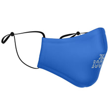 Load image into Gallery viewer, ZOOMI WEARS " BLUE ZOOMI" FASHION FACE MASK