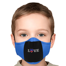 Load image into Gallery viewer, ZOOMI WEARS "HAITIAN LOVE" FASHION FACE MASKS-UNISEX