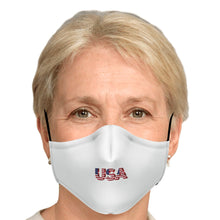Load image into Gallery viewer, ZOOMI WEARS "USA FLAG" FASHION FACE MASK