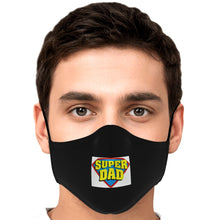 Load image into Gallery viewer, ZOOMI WEARS "SUPER DAD" FASHION FACE MASKS