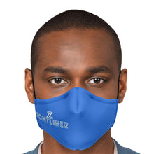 Load image into Gallery viewer, ZOOMI WEARS "FRONTLINER" BLUE FACE MASK