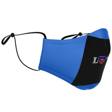 Load image into Gallery viewer, ZOOMI WEARS "HAITIAN LOVE" FASHION FACE MASKS-UNISEX