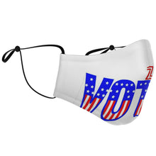 Load image into Gallery viewer, ZOOMI WEARS "VOTE" FASHION FACE MASK