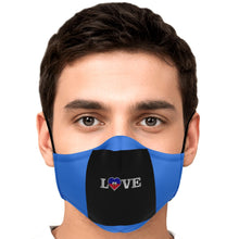 Load image into Gallery viewer, ZOOMI WEARS "HAITIAN LOVE" FASHION FACE MASKS-UNISEX
