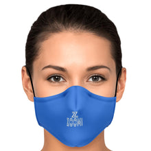 Load image into Gallery viewer, ZOOMI WEARS " BLUE ZOOMI" FASHION FACE MASK
