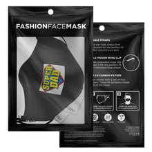 Load image into Gallery viewer, ZOOMI WEARS "SUPER DAD" FASHION FACE MASKS