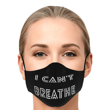 Load image into Gallery viewer, ZOOMI WEARS "CAN'T BREATHE" FACE MASK