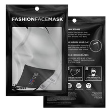 Load image into Gallery viewer, ZOOMI WEARS "HAITIAN LOVE" FASHION FACE MASKS-UNISEX