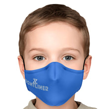 Load image into Gallery viewer, ZOOMI WEARS "FRONTLINER" BLUE FACE MASK