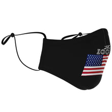Load image into Gallery viewer, ZOOMI WEARS "USA FLAG" FASHION FACE MASK