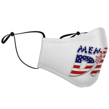 Load image into Gallery viewer, ZOOMI WEARS 'MEMORIAL DAY" FASHION FACE MASK