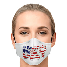 Load image into Gallery viewer, ZOOMI WEARS 'MEMORIAL DAY" FASHION FACE MASK
