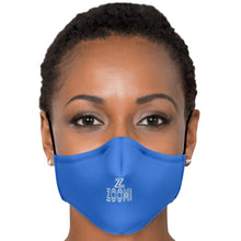 Load image into Gallery viewer, ZOOMI WEARS " BLUE ZOOMI" FASHION FACE MASK