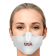 Load image into Gallery viewer, ZOOMI WEARS "USA FLAG" FASHION FACE MASK