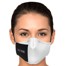 Load image into Gallery viewer, ZOOMI WEARS "HAITIAN LOVE" FASHION FACE MASKS-UNISEX