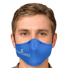 Load image into Gallery viewer, ZOOMI WEARS "FRONTLINER" BLUE FACE MASK