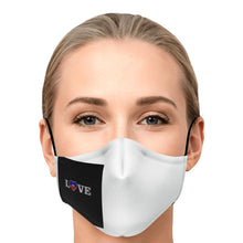 Load image into Gallery viewer, ZOOMI WEARS "HAITIAN LOVE" FASHION FACE MASKS-UNISEX