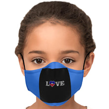 Load image into Gallery viewer, ZOOMI WEARS "HAITIAN LOVE" FASHION FACE MASKS-UNISEX