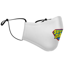 Load image into Gallery viewer, ZOOMI WEARS "SUPER DAD" FASHION FACE MASKS