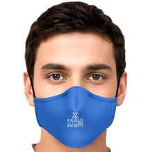 Load image into Gallery viewer, ZOOMI WEARS " BLUE ZOOMI" FASHION FACE MASK