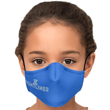 Load image into Gallery viewer, ZOOMI WEARS "FRONTLINER" BLUE FACE MASK