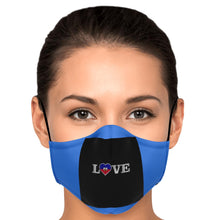 Load image into Gallery viewer, ZOOMI WEARS "HAITIAN LOVE" FASHION FACE MASKS-UNISEX