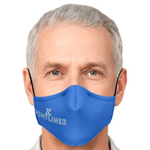 Load image into Gallery viewer, ZOOMI WEARS "FRONTLINER" BLUE FACE MASK