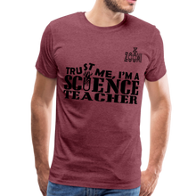 Load image into Gallery viewer, ZOOMI WEARS-TEACHERS-Men's Premium T-Shirt - heather burgundy