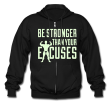 Load image into Gallery viewer, ZOOMI WEARS-Men's Zip Hoodie - black