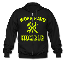 Load image into Gallery viewer, ZOOMI WEARS-Men's Zip Hoodie - black