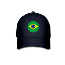 Load image into Gallery viewer, ZOOMI WEARS-BRAZILIAN FLAG-Baseball Cap - navy