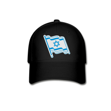 Load image into Gallery viewer, ZOOMI WEARS-JEWISH FLAG-Baseball Cap - black