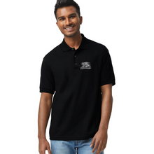 Load image into Gallery viewer, ZOOMI "Z-MAN" Gildan Unisex 50/50 Jersey Polo - black