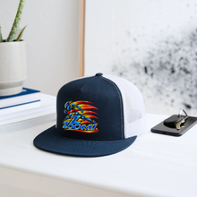 Load image into Gallery viewer, ZOOMI Trucker Hat - navy/white