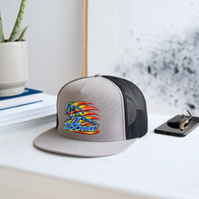 Load image into Gallery viewer, ZOOMI Trucker Hat - gray/black