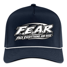 Load image into Gallery viewer, Rope Cap - navy/white
