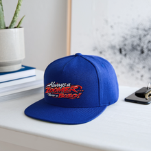 Load image into Gallery viewer, ZOOMI-Always A Zoomer-Snapback Baseball Cap - royal blue