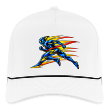 Load image into Gallery viewer, ZOOMI "Z-MAN" Rope Cap - white/black