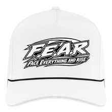 Load image into Gallery viewer, Rope Cap - white/black
