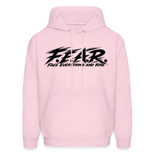 Load image into Gallery viewer, ZOOMI "F.E.A.R" Men's Hoodie - pale pink