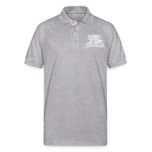 Load image into Gallery viewer, ZOOMI "Z-MAN" Gildan Unisex 50/50 Jersey Polo - heather gray