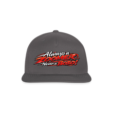 Load image into Gallery viewer, ZOOMI Snapback Baseball Cap - dark grey