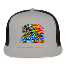 Load image into Gallery viewer, ZOOMI Trucker Hat - gray/black