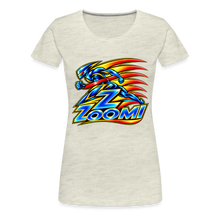 Load image into Gallery viewer, Women’s ZOOMI Premium T-Shirt - heather oatmeal