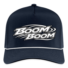 Load image into Gallery viewer, ZOOMI "BOOM BOOM" Rope Cap - navy/white