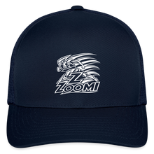 Load image into Gallery viewer, ZOOMI Flexfit Fitted Baseball Cap - navy