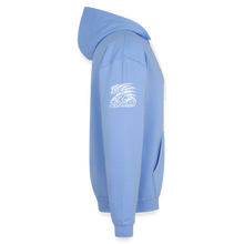 Load image into Gallery viewer, ZOOMI "Just Zoom It" Contrast Hoodie - sky blue/white